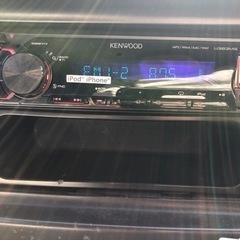 （取引中）KENWOOD 1DIN U363 CD/FMチューナ...