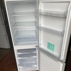 北九州市内配送無料　保証付き　2021年式　山善] 冷蔵庫 幅50cm 173L 右開き YFR-D170(W) 一人暮らし 2ドア 省エネ 静音 耐熱天板