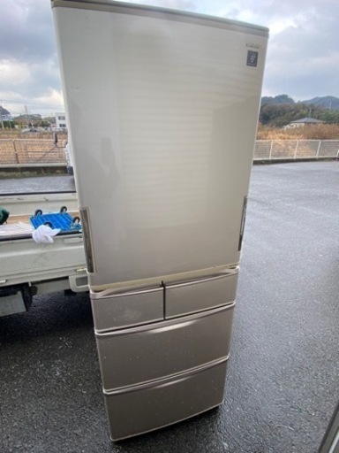 北九州市内配送無料　保証付き　シャープ SHARP SJ-XW47T-S [冷蔵庫（465L・どっちもドア） ジュエルシルバー 高濃度プラズマクラスター7000搭載]