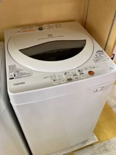 【リサイクルストアスターズ鹿大店】2012年製 TOSHIBA （5.0kg） [簡易乾燥機能付き洗濯機 AW-50GL-W