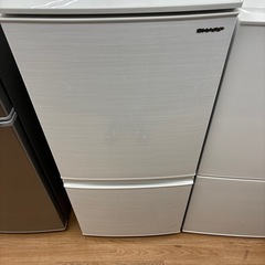 SHARP 2ドア冷蔵庫　SJ-D14F 2020年製