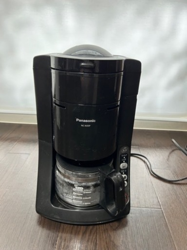 パナソニック　５カップ(670ml) 沸騰浄水コーヒーメーカー NC-A55P