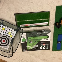 ゴルフ練習器具セット　( アイアン、アプローチ、パター)
