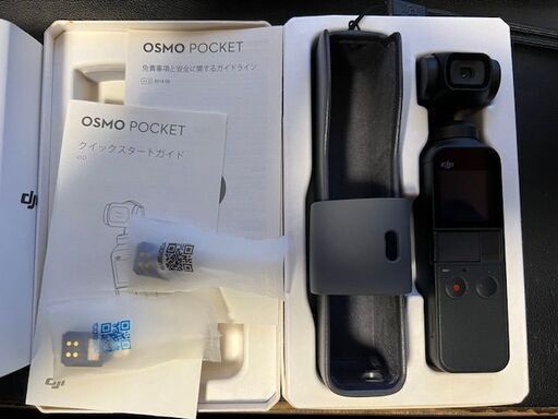 DJI OSMO POCKET (3軸ジンバル, 4Kカメラ)本体新同品