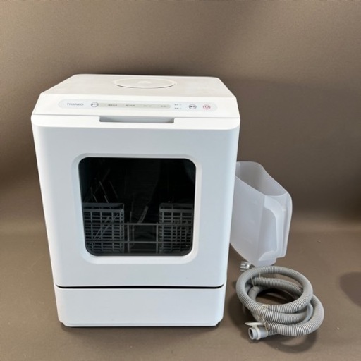 【2022年製】THANKO ラクア mini TK-MDW22W 食器洗い乾燥機 食洗機 サンコー ホワイト タンク式 食器洗い機