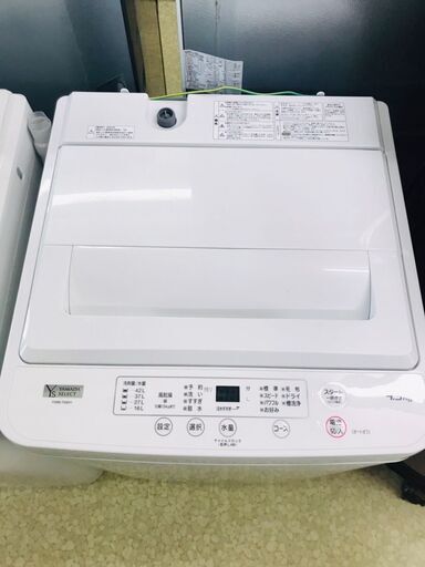 【高年式】ヤマダ 洗濯機 YWM-T45H1 4.5kg 2022年