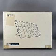 未使用品】UGREEN ソーラーパネル 100W 折畳式 ポータブル電源用