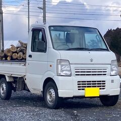 【車検満タン】低走行/H21/キャリー軽トラ/4WD/5万キロ/...