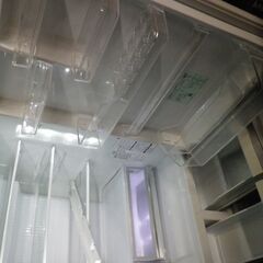 引取り歓迎◇程度良好 ガラストップ パナソニック 5ドア冷凍冷蔵庫 NR