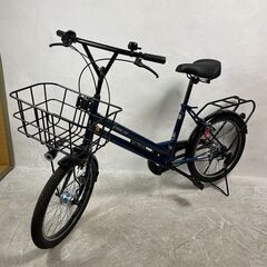 ✨🔔期間限定🔥ジモティー特別価格🔔✨ギア付き自転車 丸石サイクル グラウスミニ ミニベロ 小径車 GROUSE インクブルー