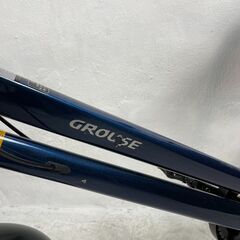 ✨🔔期間限定🔥ジモティー特別価格🔔✨ギア付き自転車 丸石サイクル グラウスミニ ミニベロ 小径車 GROUSE インクブルー