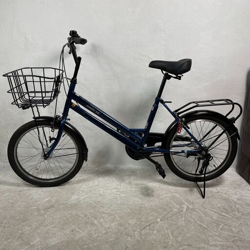 ✨期間限定ジモティー特別価格✨ギア付き自転車 丸石サイクル グラウスミニ ミニベロ 小径車 GROUSE インクブルー