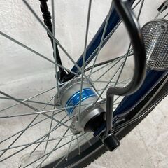 ✨🔔期間限定🔥ジモティー特別価格🔔✨ギア付き自転車 丸石サイクル グラウスミニ ミニベロ 小径車 GROUSE インクブルー