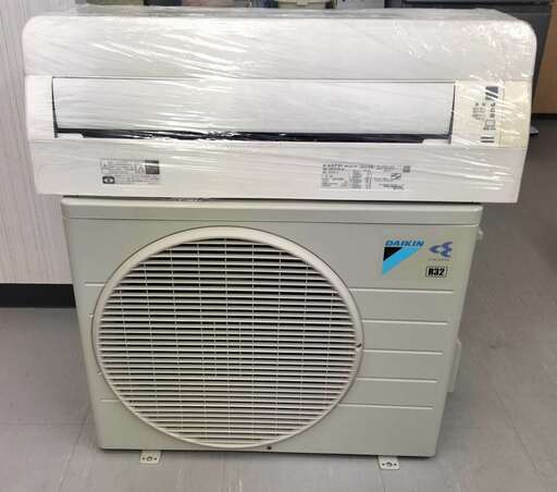 ①ダイキン2018年式エアコン2.2kw6畳適用＠標準工事込み大阪市内価格43000円