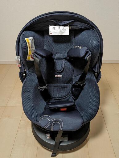 【美品】AILEBEBE エールベベ チャイルドシート クルット5i グランネイビー ISOFIX 2019年製 BF920