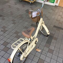 ☆ジモティ割あり☆ リサとガスパール 子供用自転車 18インチ クリーム