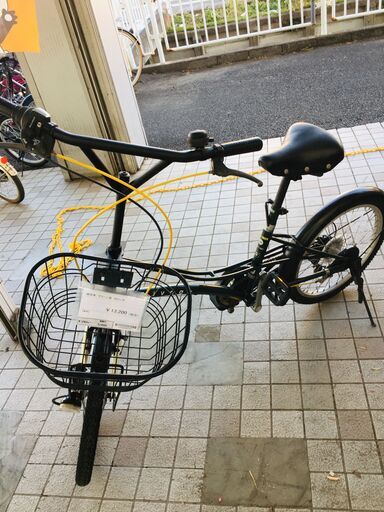 ★ジモティ割あり★  軽快車 20インチ グリーン系 クリーニング済み SJ4968