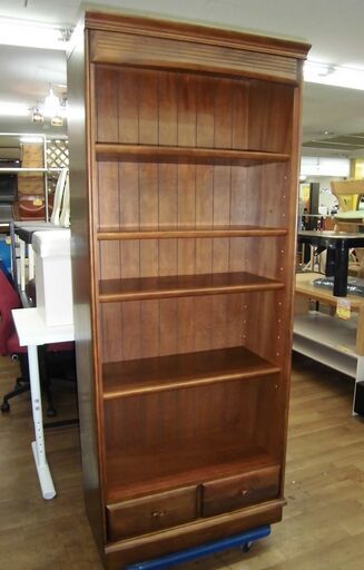 R231 KARIMOKU オープン棚、オープンシェルフ、幅72.5cm Used/美品