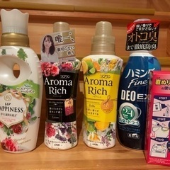 柔軟剤各種 洗剤直塗りボトル付き