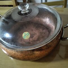 レトロ風の銅鍋26cm/鍋物♪/おでん♪