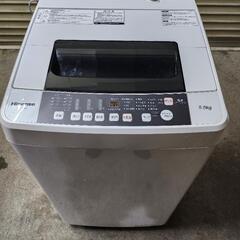 【売却済】Hisense 全自動洗濯機5.5kg HW-T55C...