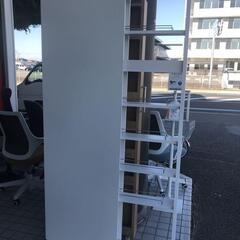 頑丈ボックス付き すき間ワゴン ホワイト 幅15cm 未使用品