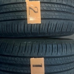 195/65R15 中古タイヤ！2本セット販売！