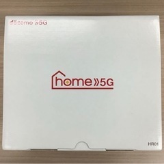 docomo home 5G HR01 Wi-Fiルーター