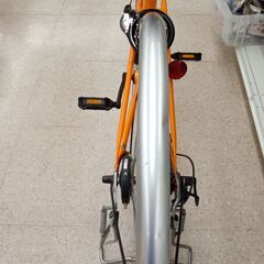 ★ジモティ割あり★ H5J1912 軽快車　 27インチ オレンジ クリーニング済み TJ3204 ☆ジモティ割あり☆ H5J1912 軽快車 27インチ オレンジ クリーニング