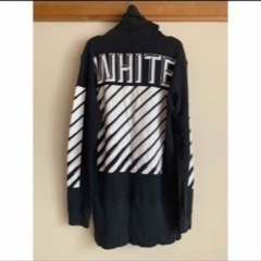 off-white サーマルタートルネックスウェット