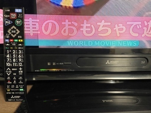 【良品】三菱Blu-ray内蔵液晶TV50型【一体型】 良品】三菱Blu-ray内蔵液晶TV50型【一体型】