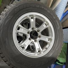 スタッドレス　ホイール付き　150プラド　BLIZZAK DM-V1