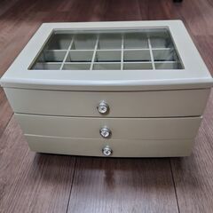 【中古】３段ジュエリーボックス