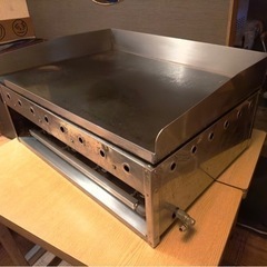 (中古) 極厚９ミリ鉄板焼き器　グリドル