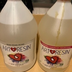 ArtResin エポキシ樹脂 レジン液 透明 非毒性 