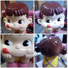 他で売れました。不二家 ジャンボペコちゃん人形 陶器製 約60cm ペコファミリークラブ 他で売れました。不二家 ジャンボペコちゃん人形 陶器製 約60cm ペコ