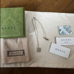 値下げ中ですGUCCI  グッチ　ネックレス　1度のみ使用