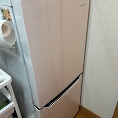 【中古品】ハイセンス 冷蔵庫 2019年制 HR-D1302 