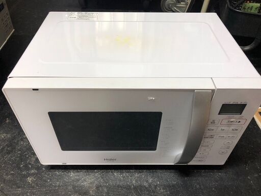 ☆中古￥7,800！Haier　オーブンレンジ　家電　2019年製　JM-V16D型　【BB072】
