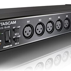 TASCAM オーディオインターフェイス US-16x08