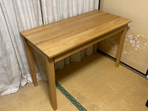 専用　無印良品 オーク材 無垢 デスクテーブル