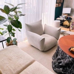 リクライニング フロアソファ 1シーター