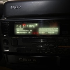 売済)超レア‼︎バブルラジカセ SanyoサンヨーPH-WCD950 ZOOSCENE!