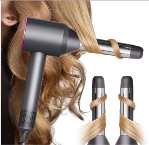 カール アイロン ドライヤー 用 アタッチメント 28mm ヘアドライヤー コテ ノズル アクセサリー マグネット吸着