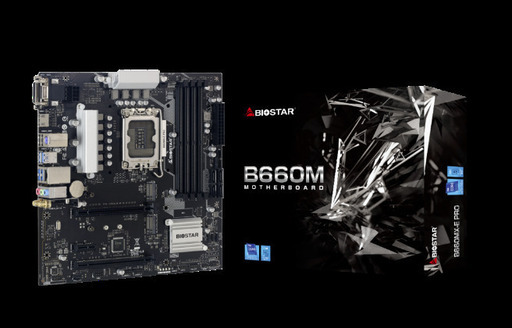 B660M X-E BIOSTAR LGA1700 新品未開封