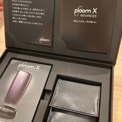 ploomX空箱＋携帯灰皿　※本体なし