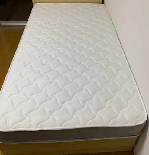 新品　ポケットコイルマットレス　厚さ20cm  セミダブルサイズ