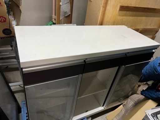 カウンターテーブル　ニトリ　椅子2つ