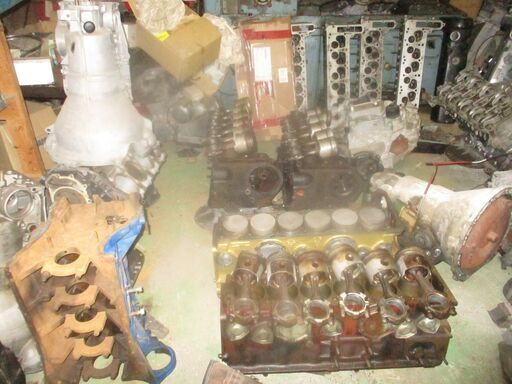 オールドMベンツ113SL-111SE-108S-108SEエンジンリペア-ヘツト