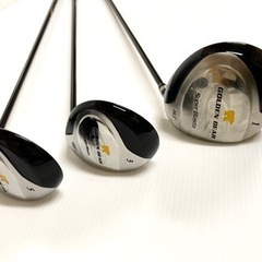 【SOLD OUT！】◆GOLDEN BEAR◆ゴルフクラブ フルセット＋ キャディバッグ＋豪華付属品